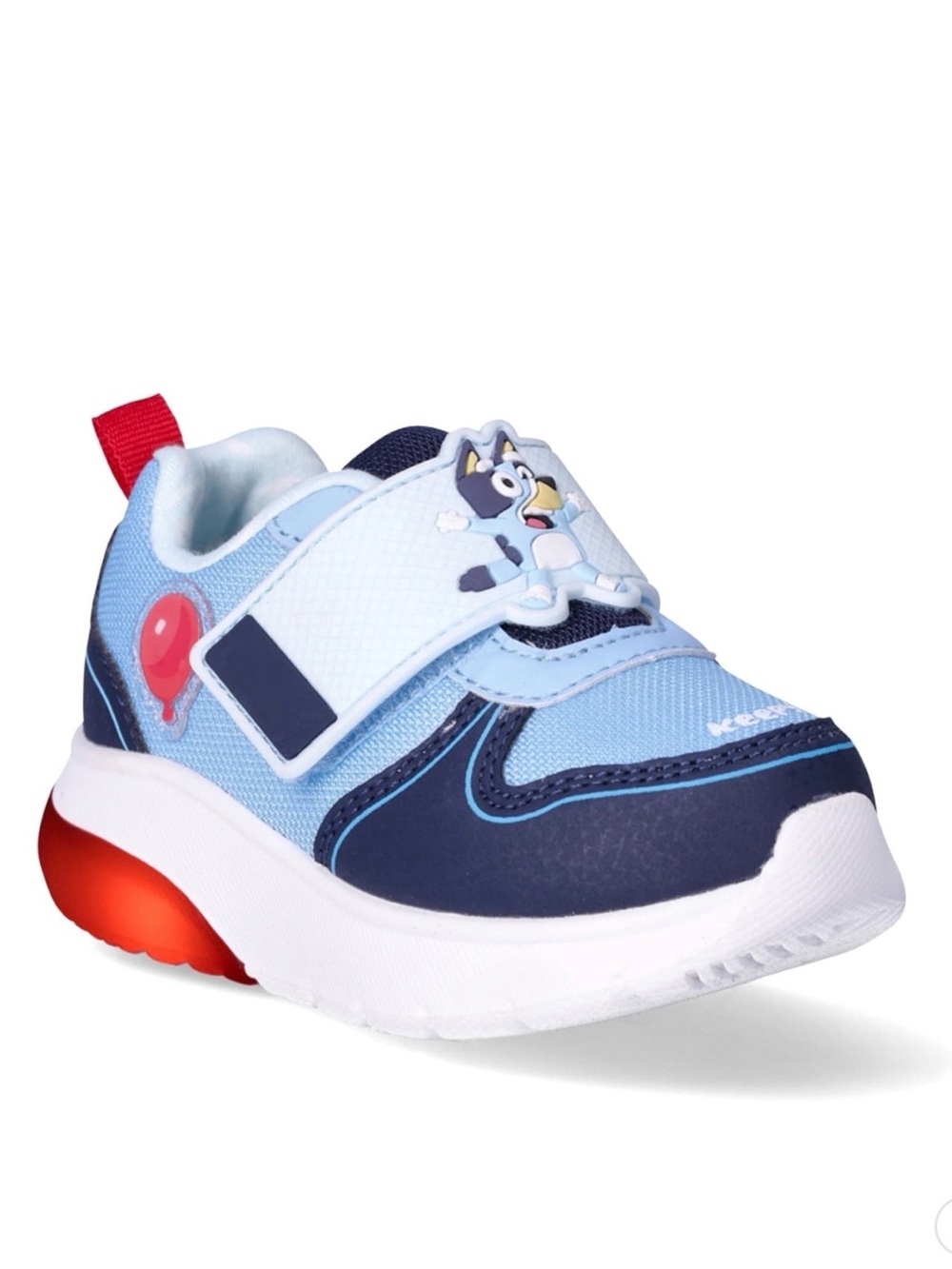 Bluey Toddler Boys' Light Up Slip On Sneakers